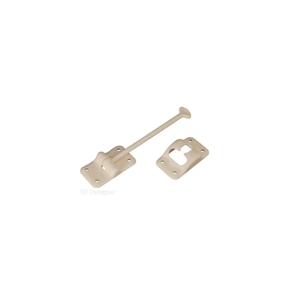 6" T-Style RV Door Holder - Colonial White - RVDE237
